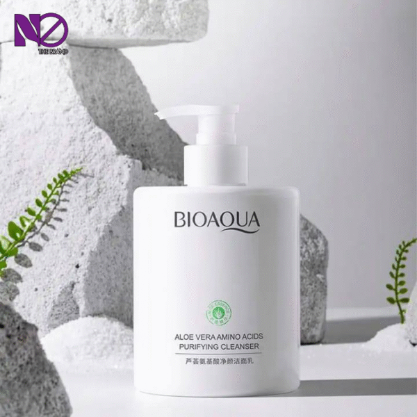 Amino Acid Facial Cleanser 500g Girls Moisturizing Oil Control Moisturizing Aloe Facial Cleanser Men