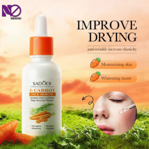 SADOER Natural Organic Carotene Soothing and Repairing Nourishing Moisturizing Facial Serum Skin Care Face Serum Stock Solution