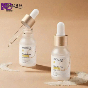 Whitening Vegan Organic Natural Anti-Aging Anti-wrinkle White Rice Face Skin Care Serum