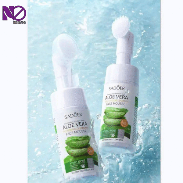 SADOER Organic Cleansing Mousse BHA Salicylic Acid Acne Clear OEM 4 in 1 Face Wash Facial Deep Foam Cleanser