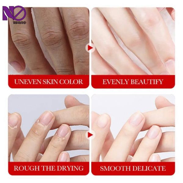 OEM SADOER Private Label Pomegranate Whitening Hand Cream Moisturizes Hydrates and Prevents Dry Cracking - Image 5